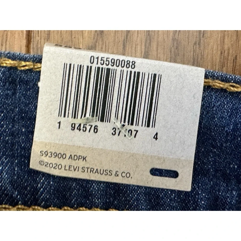 Levi's 559 Men's Relaxed Straight Jeans 44x36 Dark Blue Denim NWT